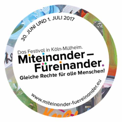 Logo Festival Miteinander-Füreinander Köln Mülheim